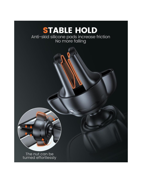 Soporte Magnético para Teléfono en Auto Wiiki-Tech M02pro, 2 Piezas