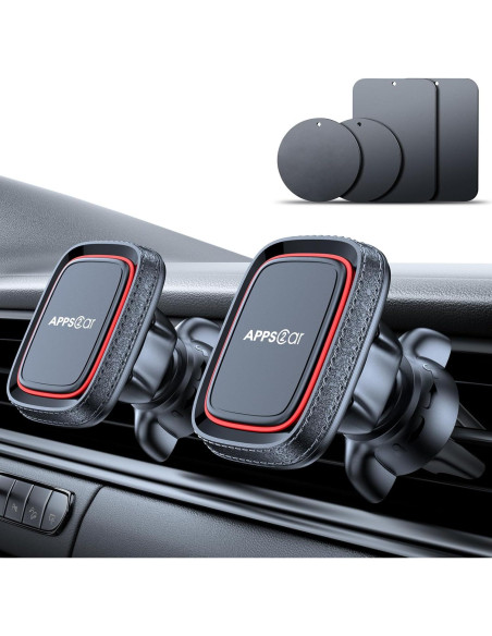 Soporte Magnético para Teléfono en Auto Wiiki-Tech M02pro, 2 Piezas