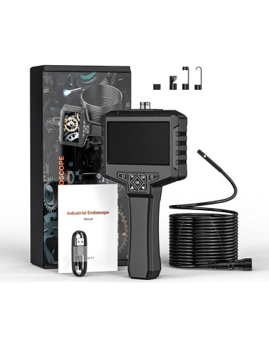 Cámara Endoscópica Doble Lente Ginocaco 1920P 5m IP67