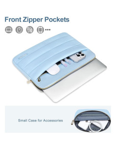 Funda Acolchada para Laptop 13.3" MOSISO Azul Claro 2