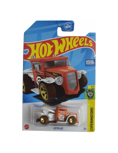Hot Wheels Gotta Go Experimotors 1:64 Naranja/Blanco