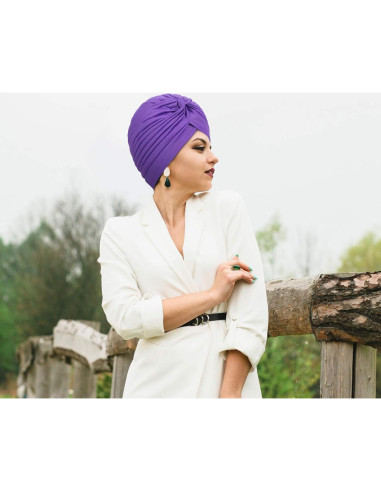 10 Turbantes Elásticos de Poliester Syhood para Mujeres