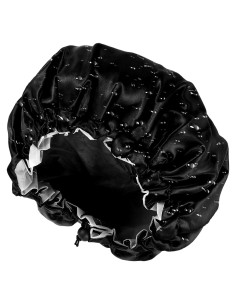 Gorro de Ducha Impermeable Reutilizable Ymapinc Negro 30 cm