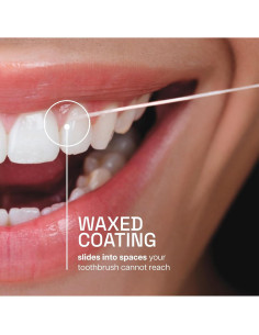 Hilo Dental Waxed REACH Dentotape 91.44 m Extra Ancho 2