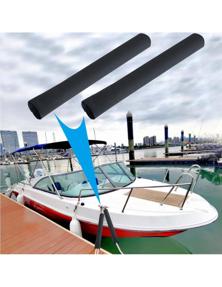 Manga Organizadora de Cables RddenIy 152.4 cm Nylon Negro 2Pcs