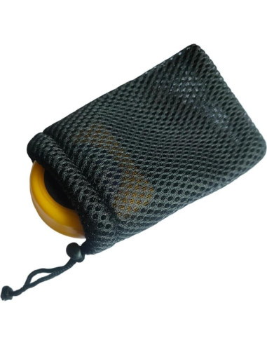 Bolsa de Cuerda de Malla de Nylon QLXHBOT 5Pcs 13x9cm Negra