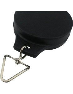 Polea de Planta Ogrmar 2PCS Soporte Colgante 15kg Negro 2