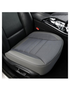 Cojín de Asiento de Coche KAYI 2 Pack Espuma de Memoria Gris