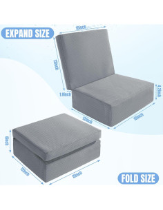 Asiento Elevador Plegable MABOZOO para Jacuzzi Gris 2