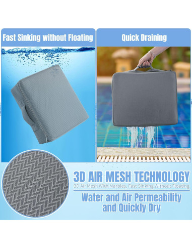 Asiento Elevador Plegable MABOZOO para Jacuzzi Gris