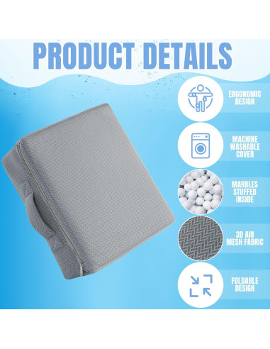 Asiento Elevador Plegable MABOZOO para Jacuzzi Gris