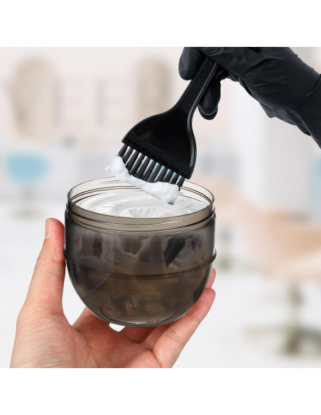 Tazón Mezclador de Tinte para Cabello SOLUSTRE 200ml Gris