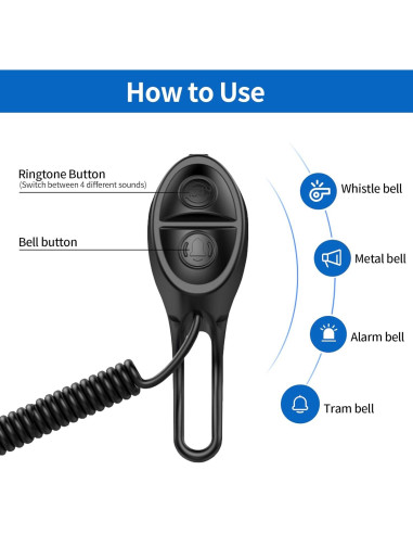 Bocina Eléctrica para Bicicleta YOUNGFLY 120db USB Impermeable