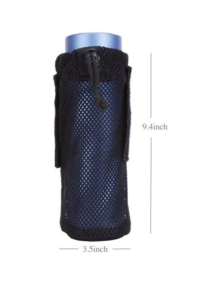 Bolsa de Agua Pouch Molle SHAPE YOU 500ml Plegable Negra