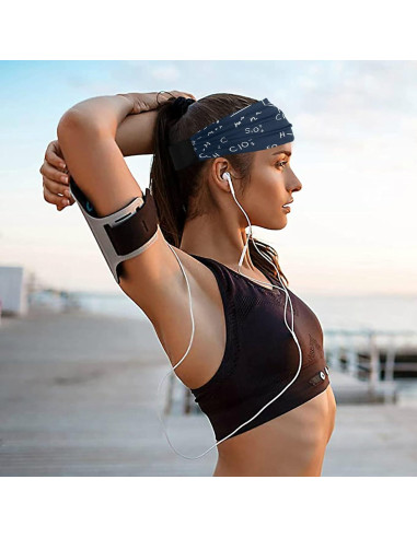 Cinta para la cabeza OTVEE mujer elástica para yoga y fitness