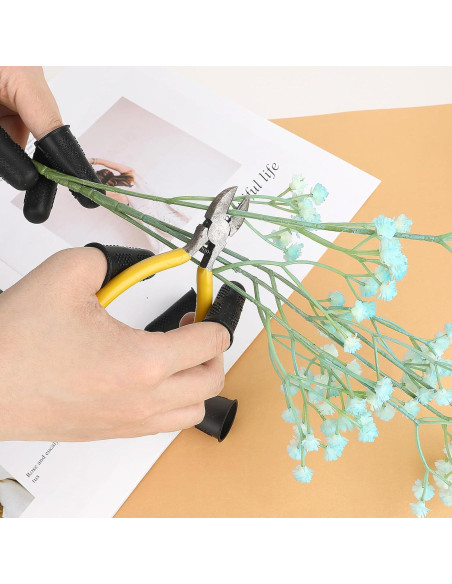 Protectores de Dedos de Silicona Styquenzer - 12 Piezas 3 Tamaños