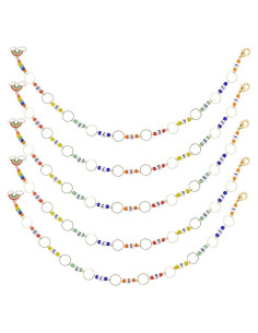 Contadores de Fila de Tejer SUNNYCLUE 6Pcs Multicolor