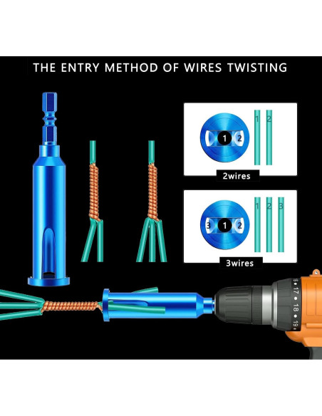 Herramienta de Desforre y Trenzado de Cables Yingbao YB002
