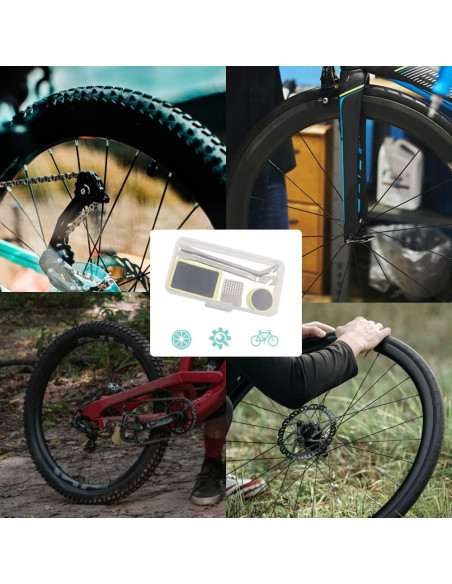 Kit de Parcheo de Neumáticos de Bicicleta BangBoom 18 Piezas