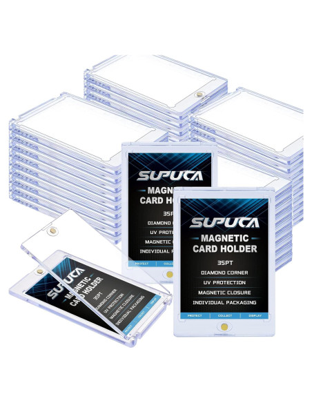 Soporte Magnético para Tarjetas 100 Unidades Supuca 35PT