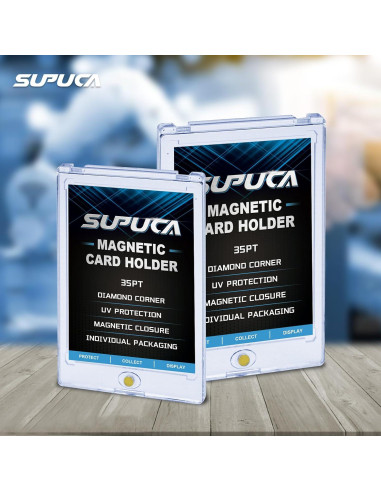 Soporte Magnético para Tarjetas 100 Unidades Supuca 35PT