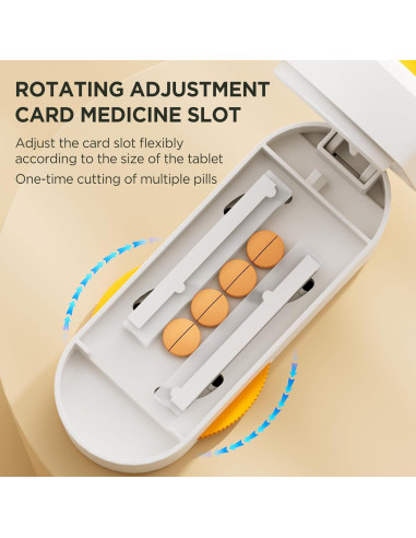 Cortador de Pastillas GAONLY Ajustable Naranja - Corte Preciso