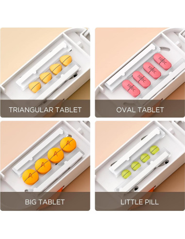 Cortador de Pastillas GAONLY Ajustable Naranja - Corte Preciso