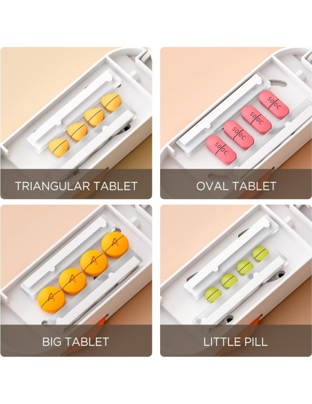 Cortador de Pastillas GAONLY Ajustable Naranja - Corte Preciso