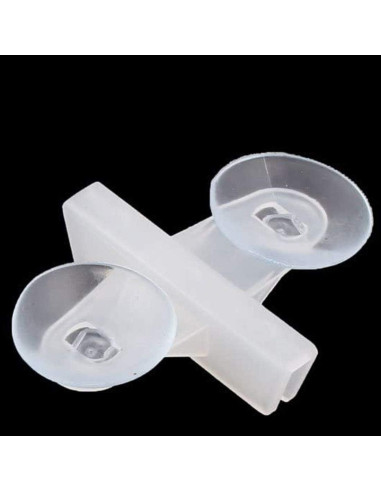 Separador de Acuario con Ventosa Bnafes 8 Piezas Transparente