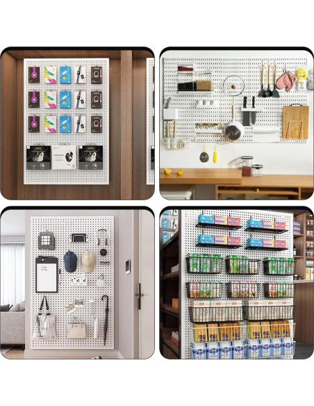 Bloques de Gancho para Tablero de Clavos AccEncyc 120 Pcs