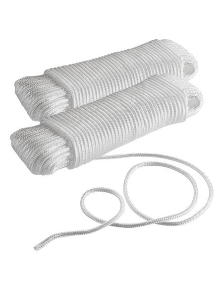 Cuerda de Nylon Trenzada MeasuPro 3/16" x 30.48m Multiusos