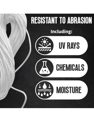 Cuerda de Nylon Trenzada MeasuPro 3/16" x 30.48m Multiusos