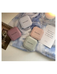 Kit Estuche Lentes de Contacto Rosa Portátil con Solución