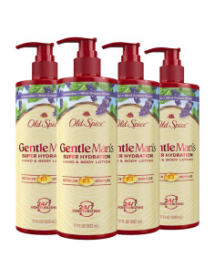 Loción Hidratante para Manos y Cuerpo Old Spice 482ml x4