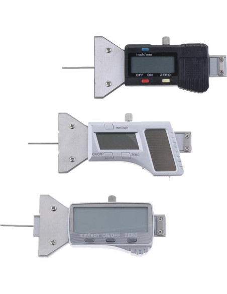 Medidor Digital de Profundidad de Banda de Rodadura PinVi 0-25mm