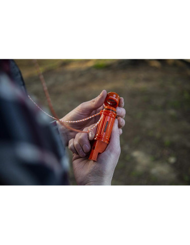 Silbato de Supervivencia 5 en 1 Stansport 622 - Rojo