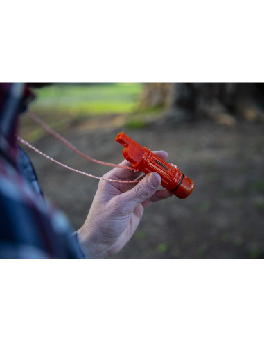 Silbato de Supervivencia 5 en 1 Stansport 622 - Rojo