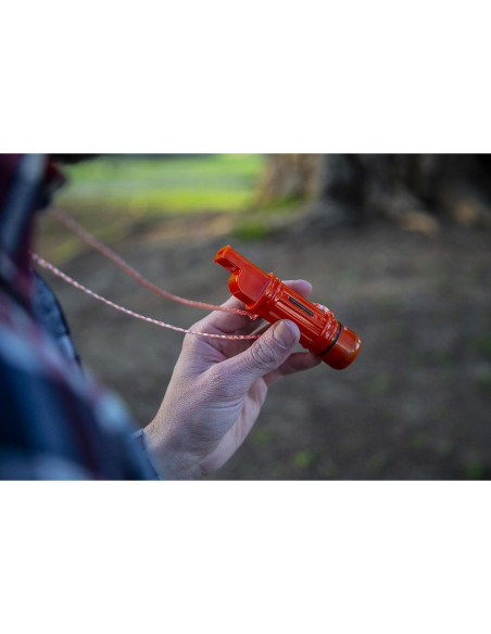 Silbato de Supervivencia 5 en 1 Stansport 622 - Rojo