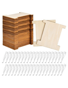 Juego de organizador de cintas Aemygo 200 piezas madera