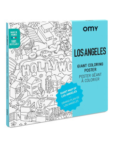 Póster para Colorear Omy Gigante Los Ángeles 101.6x71.1cm