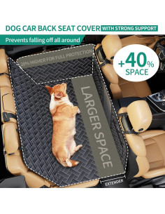 Funda de Asiento para Perros TJSOULER Impermeable 4.24kg 2