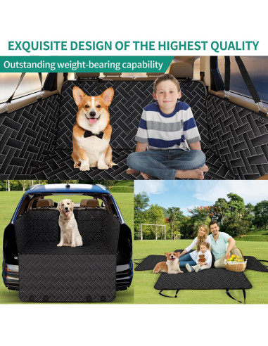 Funda de Asiento para Perros TJSOULER Impermeable 4.24kg