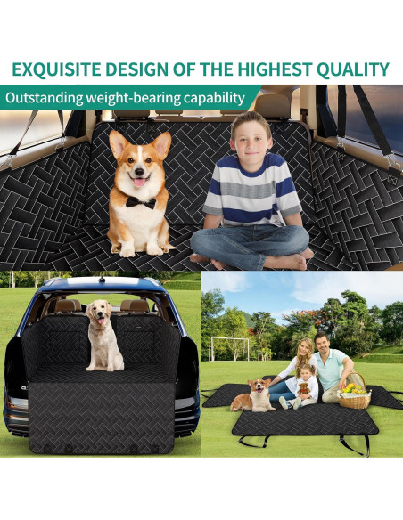 Funda de Asiento para Perros TJSOULER Impermeable 4.24kg