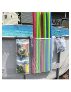 Bolsas de Almacenamiento de Malla para Piscina MCNULGUR - 4 Piezas