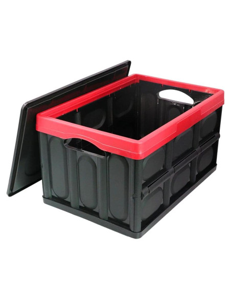 Bin de Almacenamiento Plegable GUOZI 30L Negro Duradero