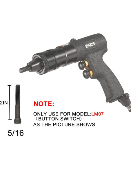 Mandril de Reemplazo 5/16 KIARUO - 10 Piezas Neumático