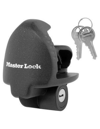 Cerradura de enganche de remolque Master Lock 379ATPY negra