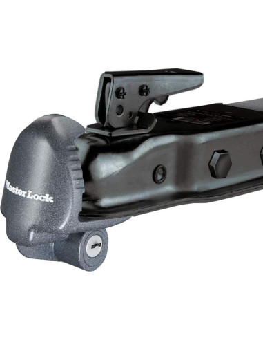 Cerradura de enganche de remolque Master Lock 379ATPY negra
