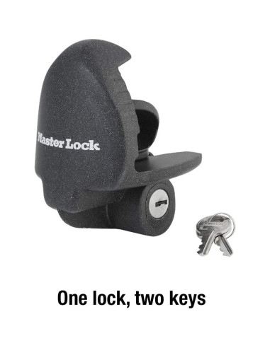 Cerradura de enganche de remolque Master Lock 379ATPY negra