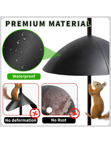 Baffle a Prueba de Ardillas TCBWFY 45.72 cm 2 Piezas